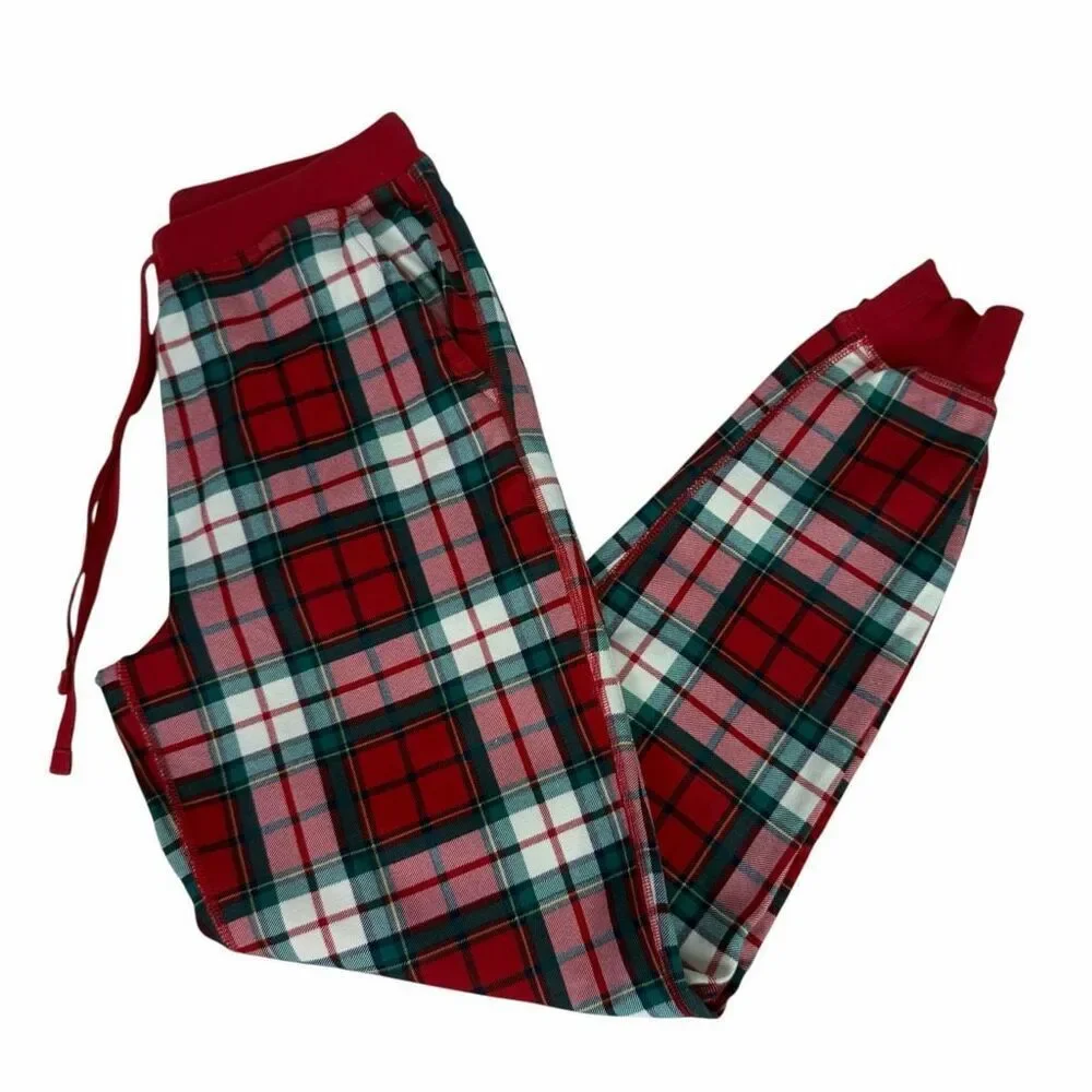 Hanna Andersson Women's XS Holiday Jogger Pajama Pants